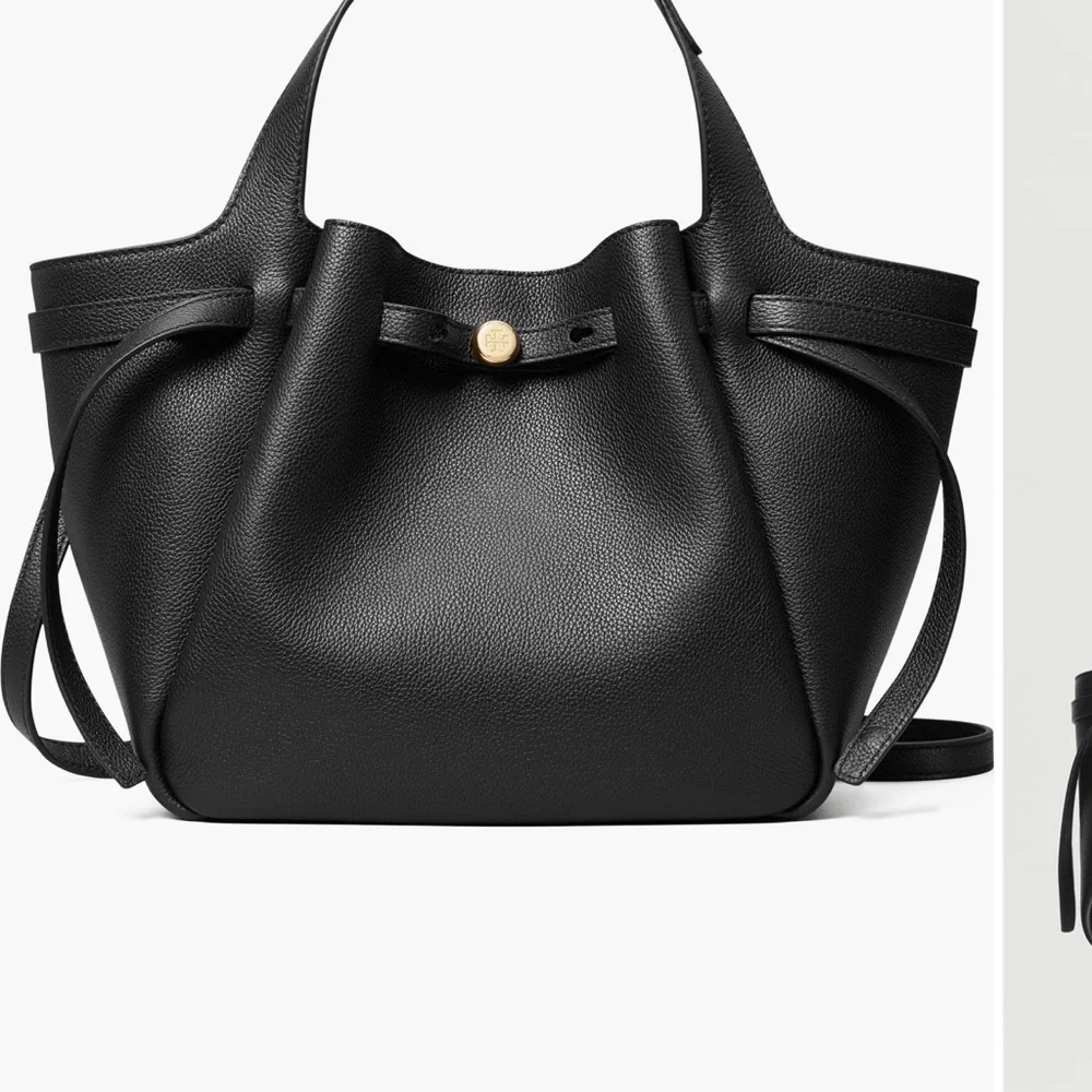 Elegant Black Leather Handbag - Picture 3 of 6